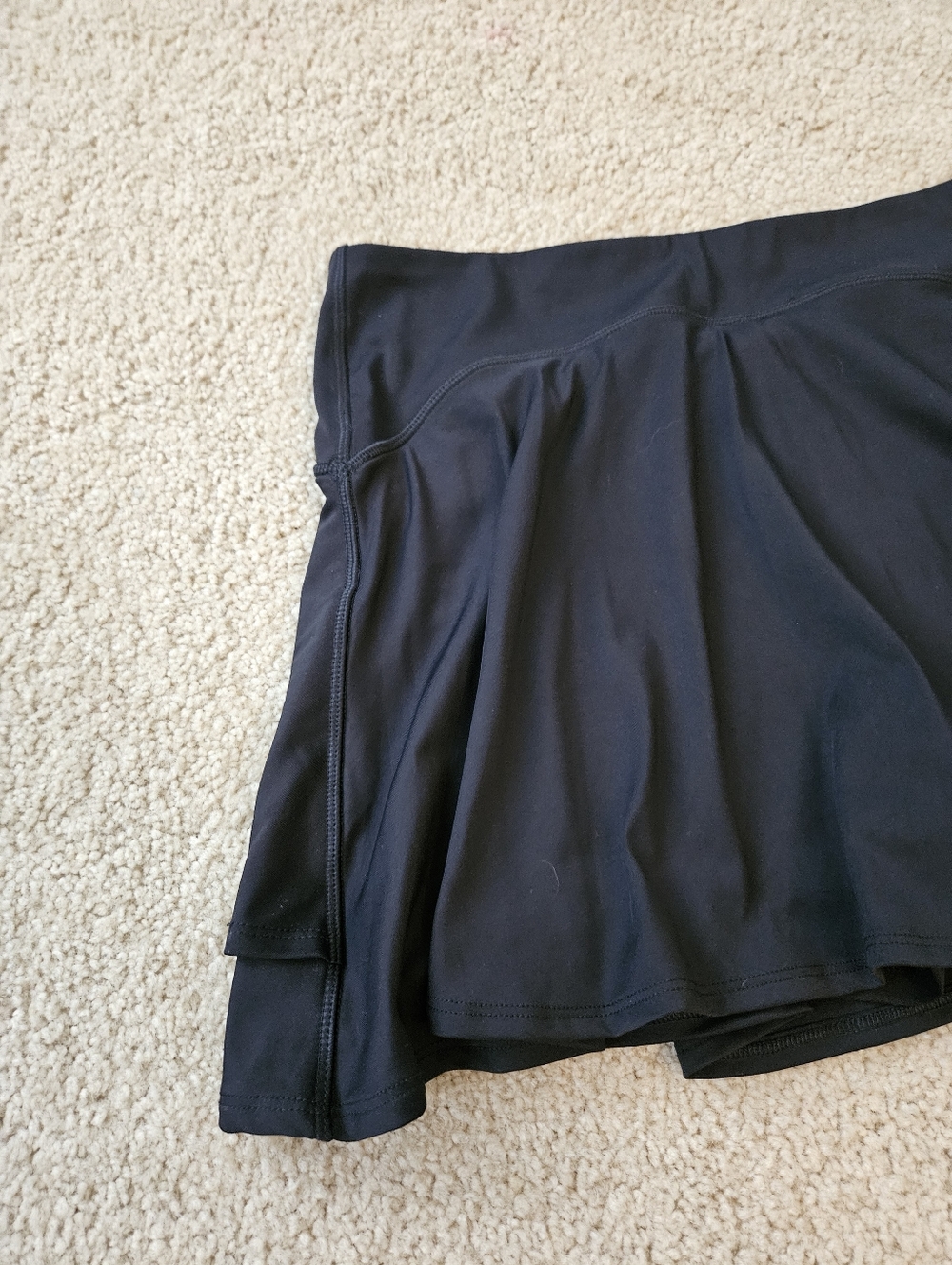 Old Navy Active Extra High Rise Black Athletic Skirt with Built-In Shorts Large - Picture 8 of 8